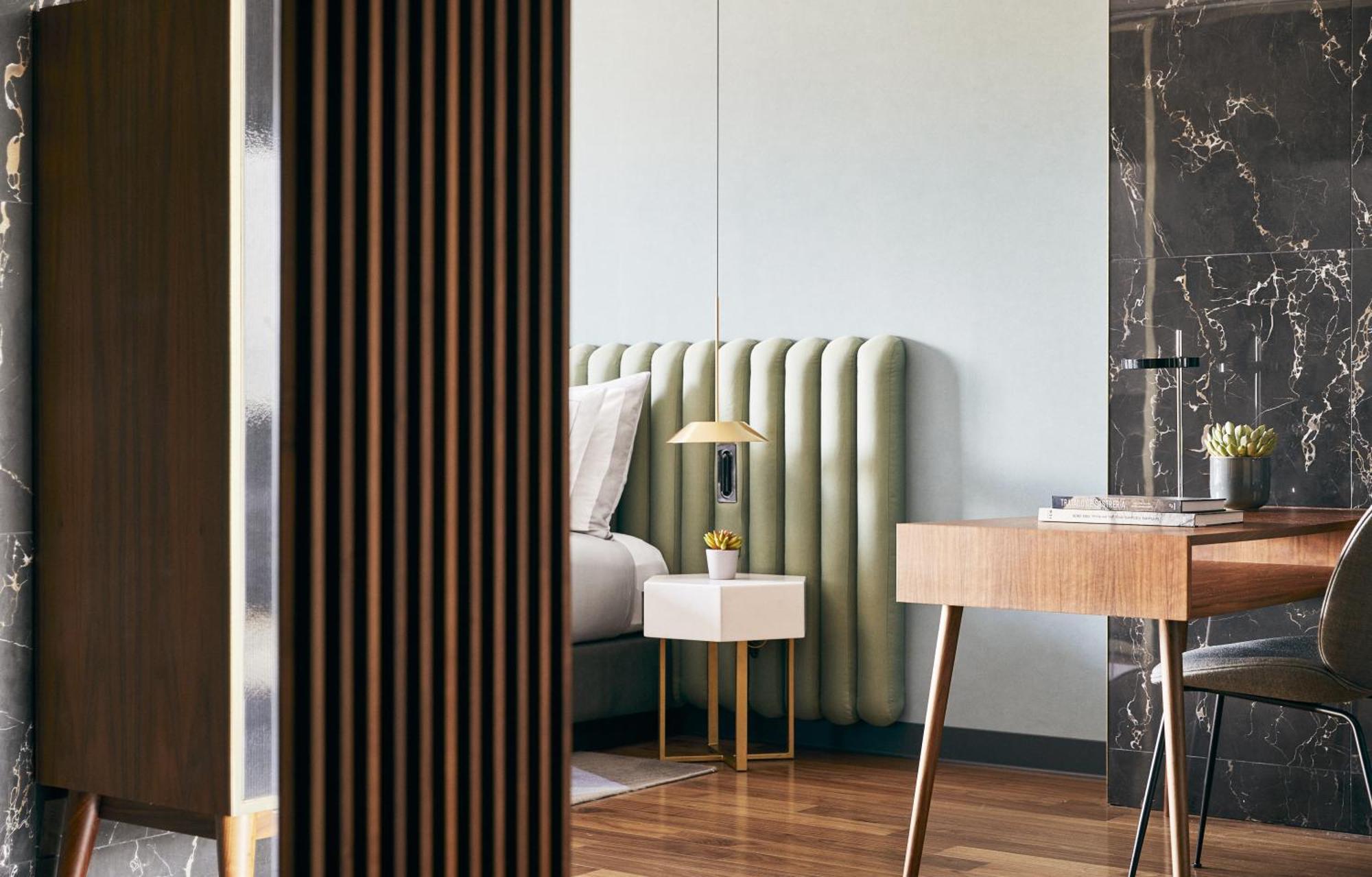 ホテル ソフィア バルセロナ イン ザ アンバウンド コレクション バイ ハイアット エクステリア 写真 A bedroom at the hotel