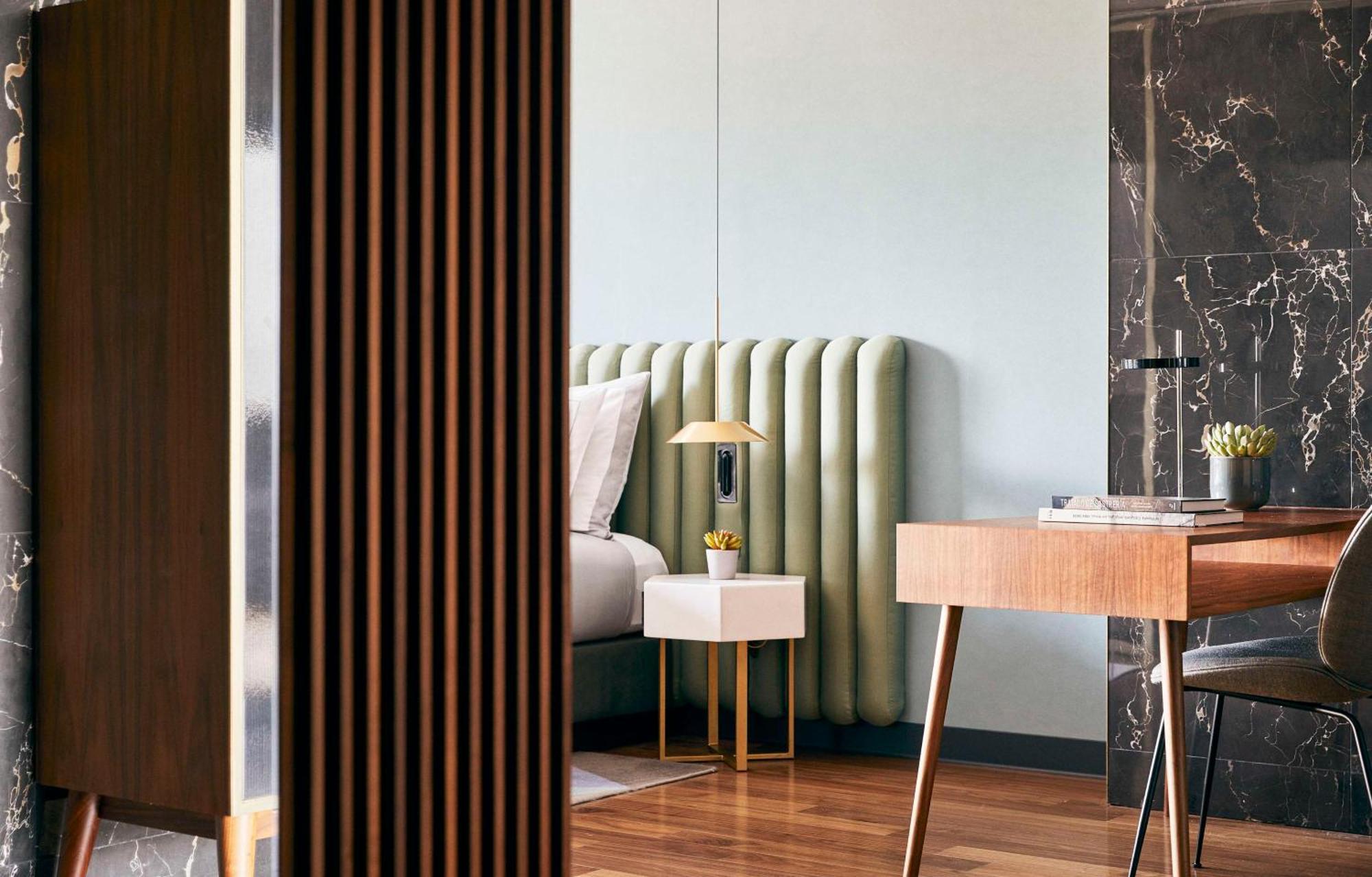ホテル ソフィア バルセロナ イン ザ アンバウンド コレクション バイ ハイアット エクステリア 写真 A bedroom at the hotel